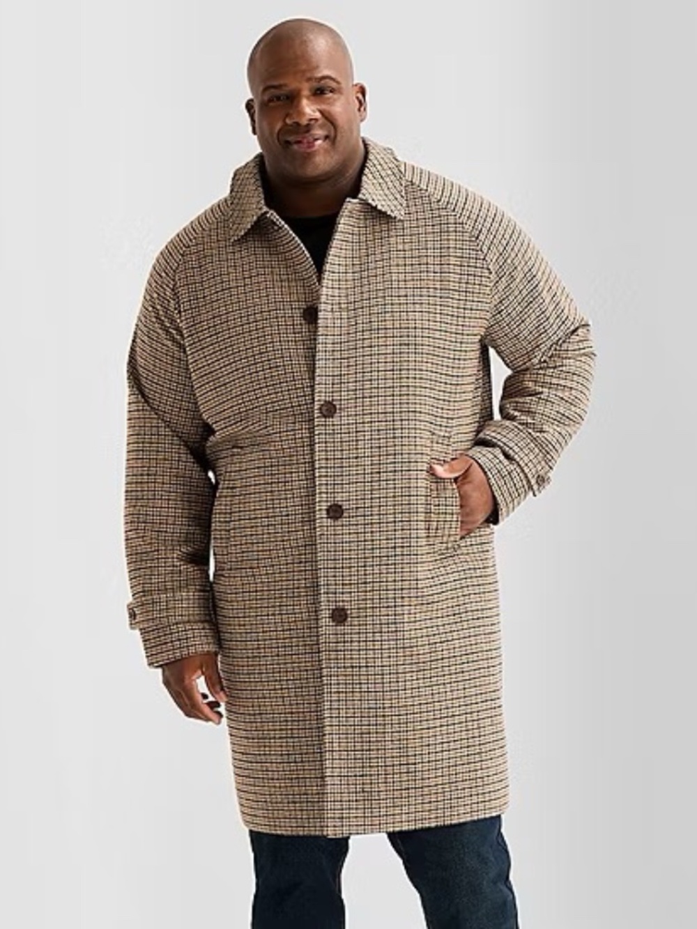 Shaquille O'Neil Car Coat size 4XLT midweight Big and Tall